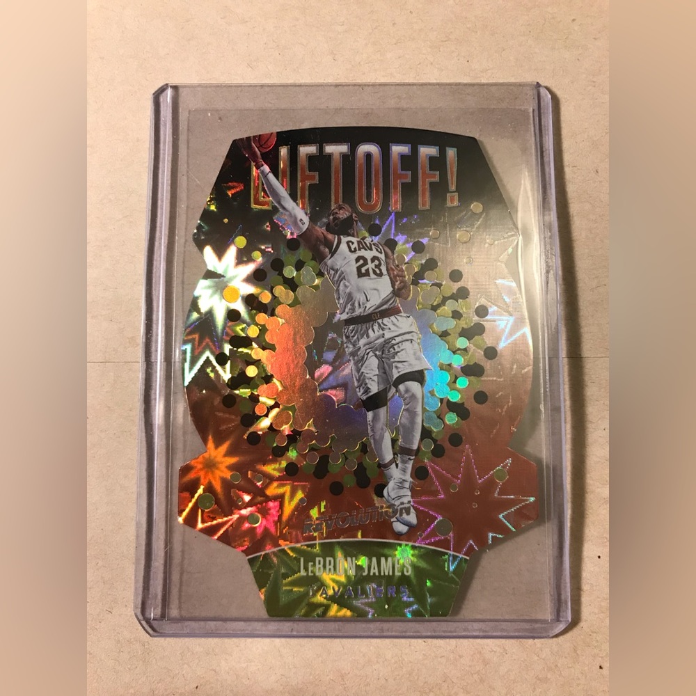 2017 revolution lebron james lbj liftoff lift off impact die cut